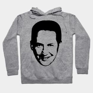 Harland Williams Funny Face: Humorous Artwork for Comedy Enthusiasts Hoodie